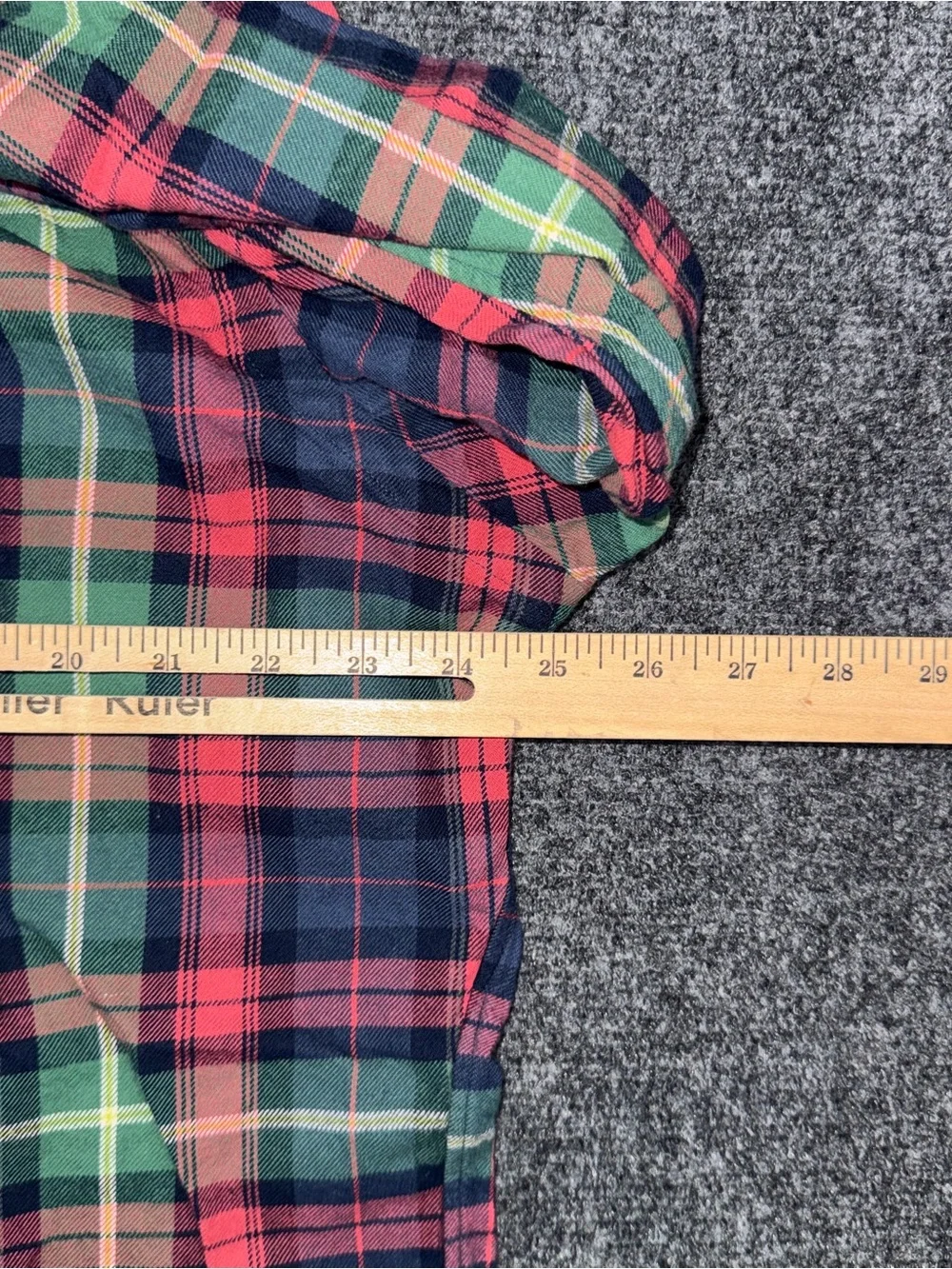 Ralph Lauren Shirt Mens XL Multicolor Plaid Button Front Long Sleeve Classic